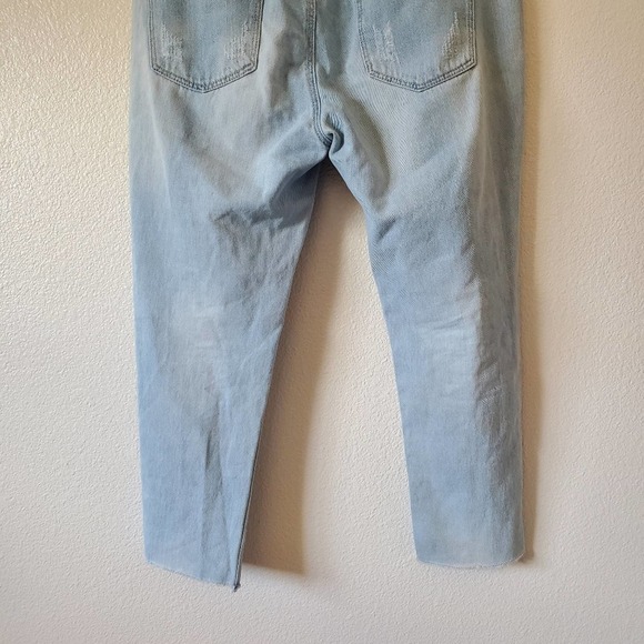 Adam Levine The Girlfriens Distressed Doddled Straight Leg Jeans Size 17 Women - Picture 11 of 11